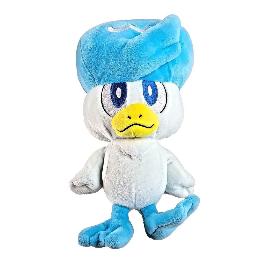 Pokémon Quaxly Plush Stuffed Animal 2023 Nintendo Game Freak Blue Duck Toy